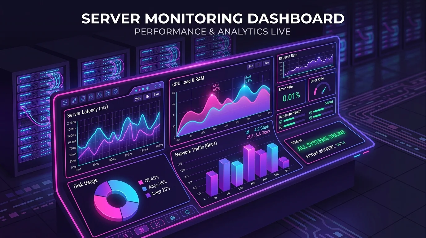 Дашборд моніторингу Grafana